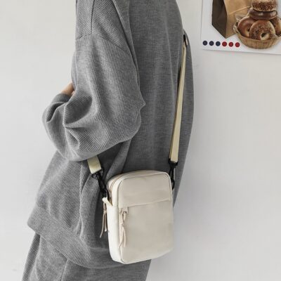 Thời Trang Một Vai Bùng Nổ Nam Nữ 2023 Xu Hướng Thời Trang Mới Thể Thao Sinh Viên Đại Học Túi Nữ Nylon Túi Messenger Tất Cả Các Trận Đấu