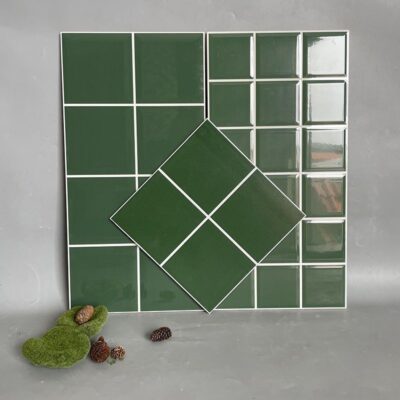 Bắc Âu Xanh Đậm Lưới Bánh Mì Gạch 300600 Quán Trà Sữa Trà Hội Trường Gạch Nhà Bếp Phòng Tắm Nhỏ Lát Sàn