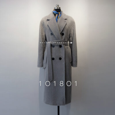 Vua chiên! Áo sơ mi Suli 101801 phiên bản giới hạn Áo khoác lửng i-ốt alpaca hai hàng cúc nữ C21146