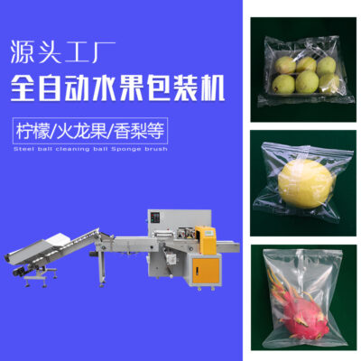 Máy đóng gói trái cây đóng bao Blood Orange Lemon Thiết bị đóng bao tự động Máy đóng gói trái cây đam mê Loại gối