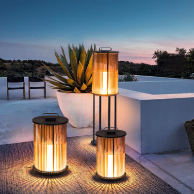 Đèn Sân Vườn Năng Lượng Mặt Trời Ngoài Trời Chống Thấm Nước Bãi Cỏ Ánh Sáng Biệt Thự Bố Trí Phong Cảnh Ánh Sáng Sân Thượng Khí Quyển Ánh Sáng Đèn Sàn Sân Vườn