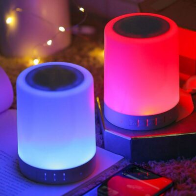 Internet người nổi tiếng thông minh AI đèn bàn Bluetooth âm thanh cô gái đèn ngày đêm đèn bàn máy tính sinh viên loa siêu trầm bán buôn