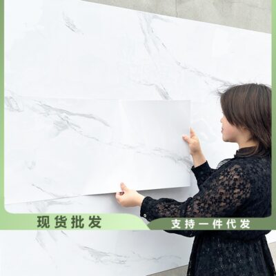 Giấy dán tường tự dính 40 x 80 giả gạch dán tường che lỗ xấu xí làm đầy tường cải tạo bảng trang trí giả đá miếng dán chống thấm nước bằng đá