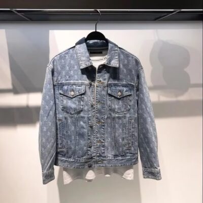 Mùa Xuân Và Mùa Thu Nam Rửa Sạch Tiếng Anh Thêu Áo Khoác Denim Nam Hợp Thời Trang Mới Thương Hiệu Thường Ngày Tất Cả Trận Đấu Áo Khoác Ve Áo 2023