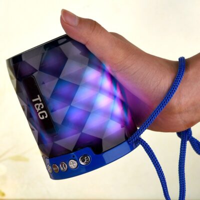 Explosive TG155 ánh sáng đầy màu sắc không dây bluetooth thẻ di động ngoài trời USB mini loa bluetooth chống thấm nước cho ô tô