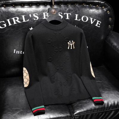 Sản phẩm mới 222 áo len nam mùa đông dày dặn áo len cổ cao nửa áo len