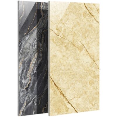 Bán buôn theo phong cách châu Âu lụa vàng tráng men toàn thân bằng đá cẩm thạch lát sàn phòng khách gạch phòng tắm 600x1200 gạch ốp tường màu ấm sàn