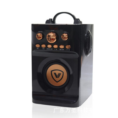 Halloween Loa Bluetooth Âm Lượng Lớn Gia Đình Karaoke Không Dây Loa Siêu Trầm Di Động Vuông Vũ Âm Thanh Ngoài Trời