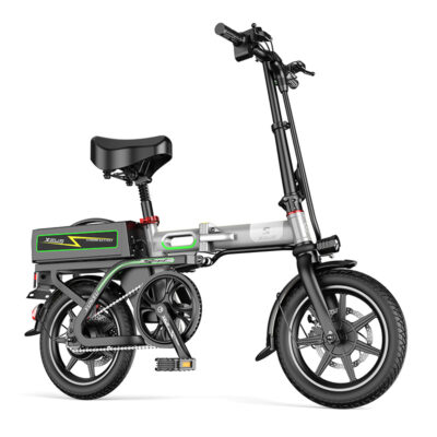 Nhanh chóng 14 inch xe điện gấp di động tiêu chuẩn quốc gia hợp kim nhôm nhỏ Didi xe đạp pin lithium lái xe đặc biệt