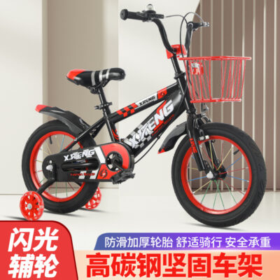 Bán buôn xe đạp trẻ em 3-11 tuổi bé trai và bé gái xe đạp học sinh xe đạp trẻ em có bánh phụ nhấp nháy xe đẩy