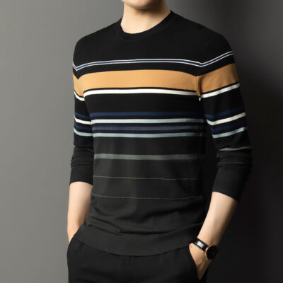 Mùa Xuân Năm 2022 Áo Len Nam Áo Len Dệt Kim Áo Thun Dài Tay P70