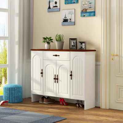 Bắc âu đựng giày dung lượng lớn Đẹp tủ giày sang trọng đơn giản hiện đại bằng gỗ nguyên khối tủ hiên bằng gỗ tủ đựng giày giày tủ tiền sảnh