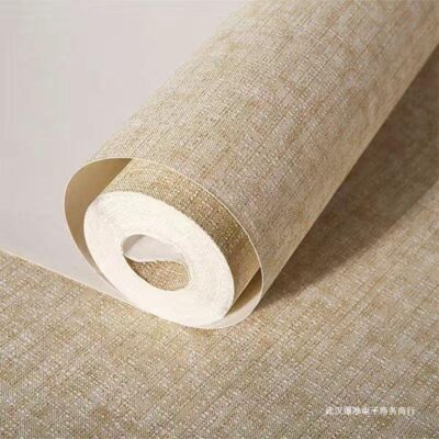 Giấy dán tường vải không dệt trơn giấy dán tường cải tạo nhà văn phòng khách sạn phòng ngủ phòng khách nền tường giấy dán tường keo không tự dính giao hàng tận nơi