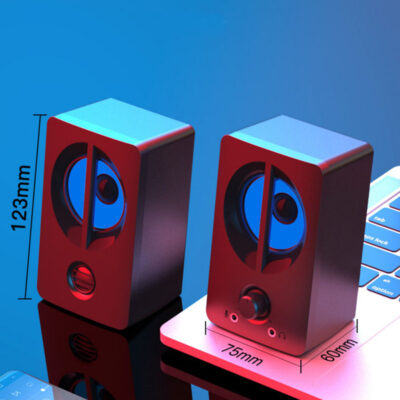 Máy tính để hộp âm lượng lớn loa siêu trầm có dây máy tính xách tay máy tính để bàn gia đình âm thanh trò chơi