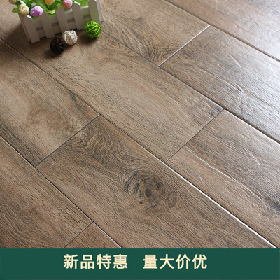 . Mỹ Quốc Gia Châu Âu Hiện Đại Tráng Men Vân Gỗ Màu Xám Thuần Thuấn Thỏ Chống Trơn Trượt Tiêu Chuẩn Quốc Gia Phòng Khách Sàn Gỗ Gạch Vân Gỗ