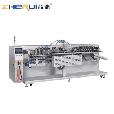 Máy đóng gói túi ngang bốn đầu máy đóng gói thực phẩm chân không tự động tốc độ cao thiết bị đóng gói túi lỏng