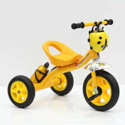 Xe ba bánh trẻ em có đèn nhạc xe đạp xe đẩy xe đạp 2-6 tuổi nam nữ quà tặng xe đẩy em bé