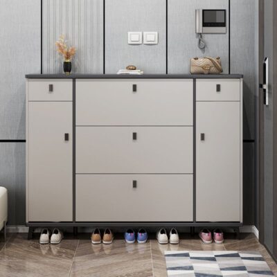 Ý Đẹp sang trọng siêu mỏng tới hạn xô tủ giày nhà cửa thay đồ đơn giản hội trường tủ nhập căn hộ nhỏ giá giày