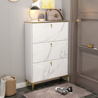 Đèn cửa hiện đại sang trọng hộ gia đình xô lật tiết kiệm tủ giày siêu mỏng lối vào tủ hiên nhà đơn giản và tiết kiệm không gian