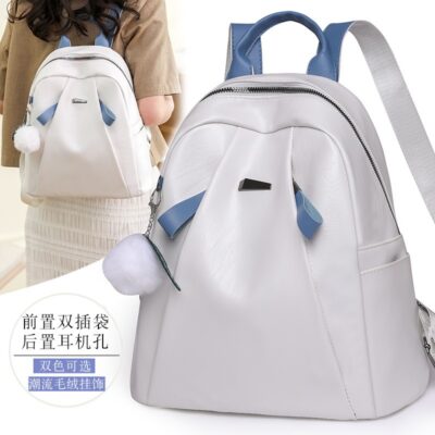 Ba lô nữ thời trang mới 2023, ba lô du lịch dung lượng lớn, chống trộm, xu hướng đơn giản, thường ngày, ba lô nữ