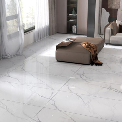 Gạch men Phật Sơn bán buôn 750X1500 lát sàn phòng khách phòng ngủ độ trắng cao lát đá cẩm thạch hoa văn ánh sáng sang trọng lát sàn