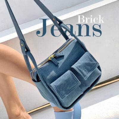 Túi nữ denim JEANS 2023 túi đeo chéo một vai bằng vải mới mẫu bán chạy nhất của Amazon túi cung cấp trực tiếp từ nhà máy