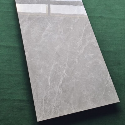 Gạch lát nền Phật Sơn Quảng Đông gạch lát nền 750x1500 phòng khách màu xám mới chống trơn trượt chống mài mòn toàn bộ gạch lát sàn bằng đá cẩm thạch