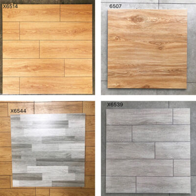 Gạch vân gỗ đơn giản cổ sứ 600*600 chống trơn trượt chống mài mòn phòng phòng khách nhà bếp phòng ngủ lát sàn bán buôn