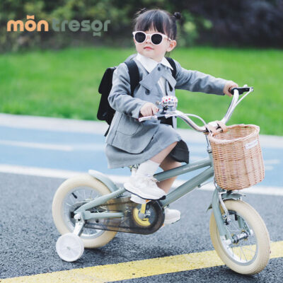Xe đạp trẻ em montresor con thú dễ thương của Hàn Quốc xe đạp trẻ em lớn 3-6 xe đạp 9 tuổi