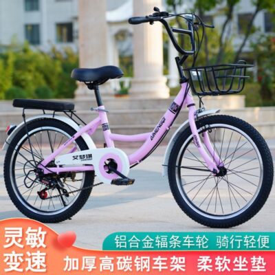 Xe đạp nam biến tốc độ ánh sáng phụ nữ trưởng thành đi lại 24 inch 22 xe đạp trẻ em sinh viên đại học nam