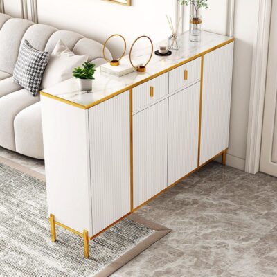 Tủ giày lối vào nhà tiền sảnh mới tủ giày Đẹp trong nhà sang trọng tủ lối vào dung tích lớn tủ đựng giày dựa vào tường