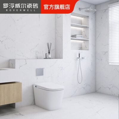 Bán buôn Hanjiangxue loạt ánh sáng mềm da men gạch 600x1200 gạch lát sàn phòng khách gạch ốp tường phòng tắm