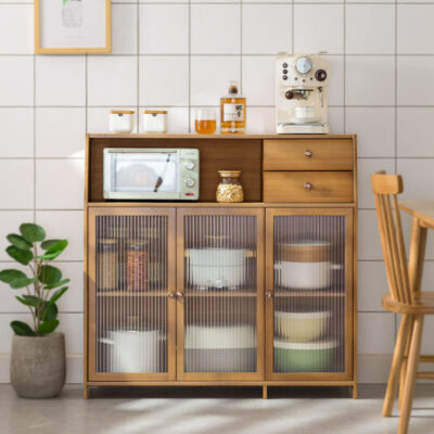 Tủ búp phê nhật tủ âm tường thay đồ để đồ hộ gia đình tủ phòng khách tủ bếp tủ chè