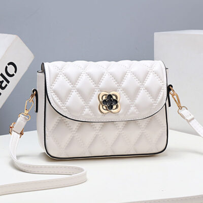 Túi xách nữ 2023 mới hợp thời trang phiên bản Hàn Quốc túi nhỏ đeo vai nữ phong cách nước ngoài Túi Messenger túi vuông nhỏ Lingge