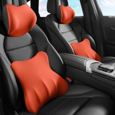 Thích Hợp Cho Xe BMW Gối Tựa Đầu Cổ Gối 1 Series 3 Series 5 X1X2X3X4X57 Nội Thất Ô Tô Tiếp Liệu Nhớ Cotton Eo