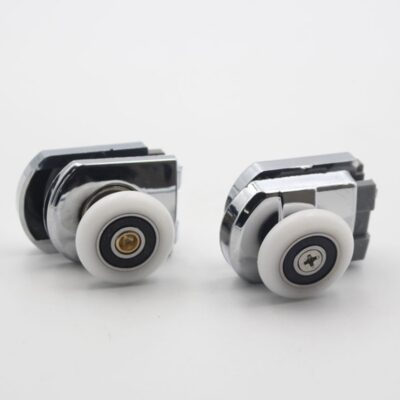 Phòng tắm phòng tắm ròng rọc con lăn phòng tắm phụ kiện phần cứng vách ngăn kính cửa trượt màn hình bánh xe