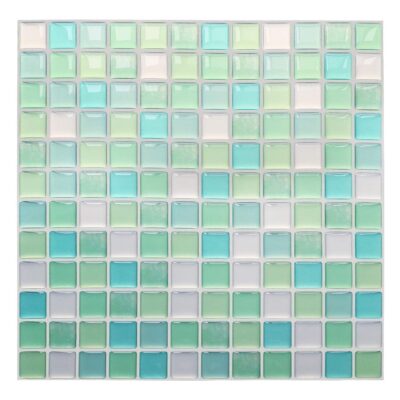 Khảm 3D 3D Decal Dán Tường Tự Dán Giấy Dán Tường Trang Trí Phòng Tắm Nhà Bếp Chống Thấm Dầu Dán Tường