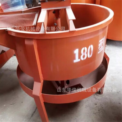 Huajun bán bể trộn bê tông đường hầm Thiết bị trộn vữa 700L Bể trộn đứng hai lớp JW180