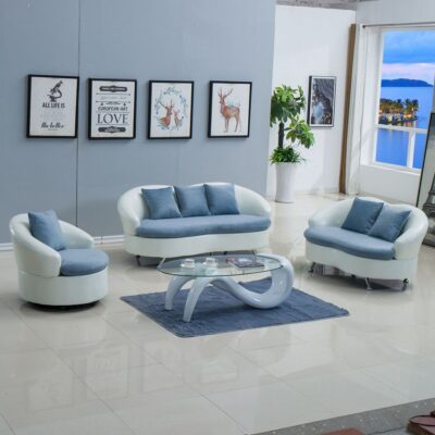 Bắc Âu căn hộ nhỏ phòng khách thẩm sofa cửa hàng tiếp nhận đơn đôi ba bàn kết hợp lưới lười sofa đỏ