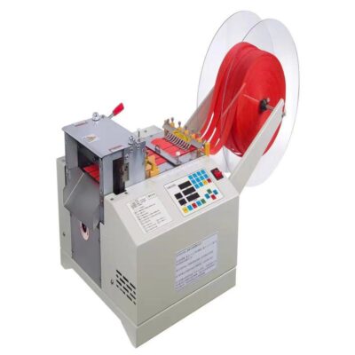 Máy cắt băng mới máy cắt mặt nạ cắt mặt nạ dây đeo tai dây thun nóng và lạnh máy cắt băng kép đa năng máy cắt băng vải nóng