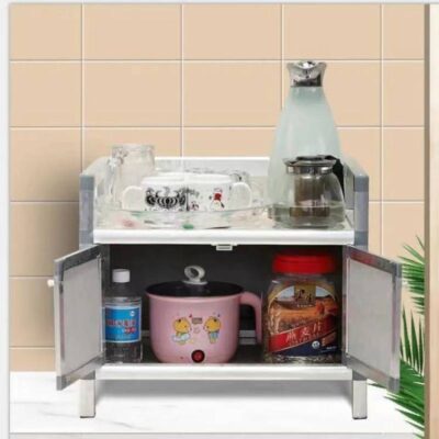 Hợp kim nhôm không gỉ tủ búp phê tủ nhà đơn giản bếp tủ thay đồ tủ để đồ tủ rượu