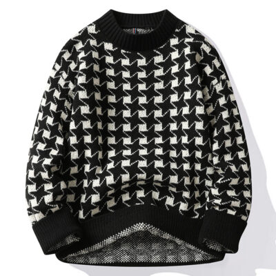 Bán buôn xuất khẩu nam thu đông áo len mới thanh niên hợp thời trang áo len sinh viên đáy áo sơ mi vài mẫu rời