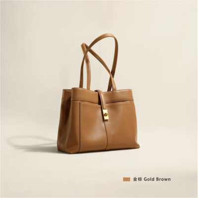 Túi da nữ 2023 túi đeo vai mới đi làm túi tote thiết kế thích hợp túi nữ túi vải túi nhiều ngăn