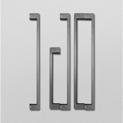 Rất hẹp tối giản phòng tắm nhà vệ sinh phòng tắm cửa trượt cửa kính tay cầm bằng thép không gỉ phụ kiện tay nắm cửa khách sạn