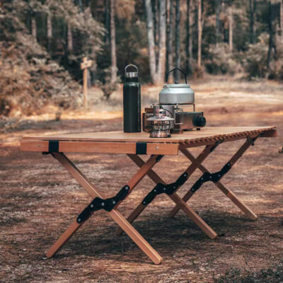 Thép carbon chợ đêm ngoài trời bàn gấp bãi biển cắm trại đơn giản bàn gấp bán buôn bàn ghế trứng cuộn ngoài trời bàn