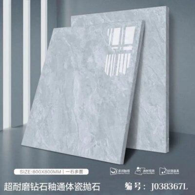 Gạch 800x800800X800 dày toàn thân gạch lát nền phòng khách phòng ngủ gạch chống trơn trượt đá hoa cương tráng men gạch lát nền