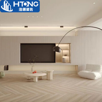 Gỗ chắc chắn màu gốc vân gỗ gạch giả gỗ chống trơn trượt lát sàn phòng khách phòng ngủ gạch mờ 200*1000 gạch vân gỗ