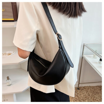 Túi Nữ 2023 Mới Túi Niche Họa Tiết Cao Cấp Thời Trang Đơn Giản Phù Hợp Túi Đeo Vai Túi Bánh Bao
