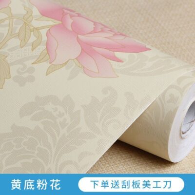 Dày Giấy Dán Tường Phòng Ngủ Ký Túc Xá Cho Thuê Phòng Cải Tạo Đổi Mới Trang Trí Dán Tường Chống Thấm Nước Và Chống Ẩm