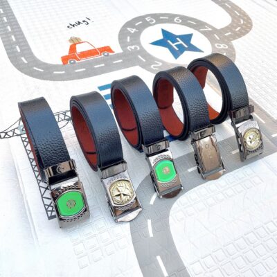 Chạy Sông Hồ Dây Phố Gian Hàng Retro Khóa Lông Đáy Dây 3.5 Cm Không Răng Dây Thắt Lưng Nam Bán Buôn